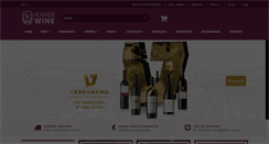 Desktop Screenshot of kosher-wine.eu