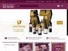 Tablet Screenshot of kosher-wine.eu